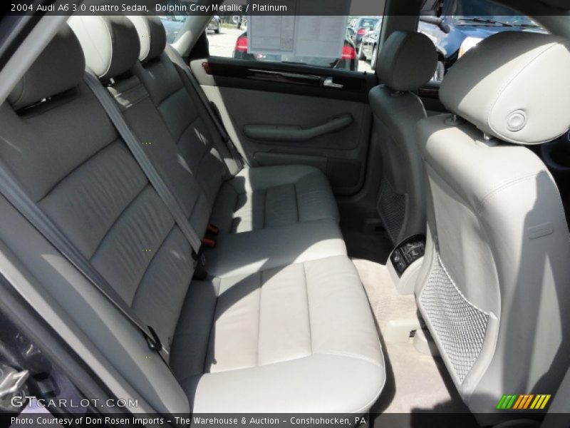 Dolphin Grey Metallic / Platinum 2004 Audi A6 3.0 quattro Sedan