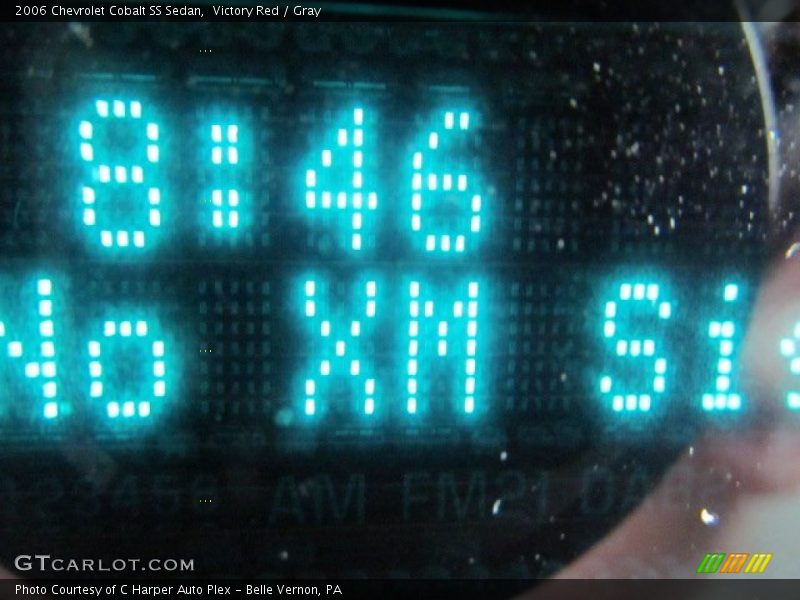 Victory Red / Gray 2006 Chevrolet Cobalt SS Sedan