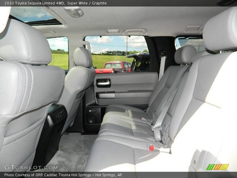 Super White / Graphite 2010 Toyota Sequoia Limited 4WD