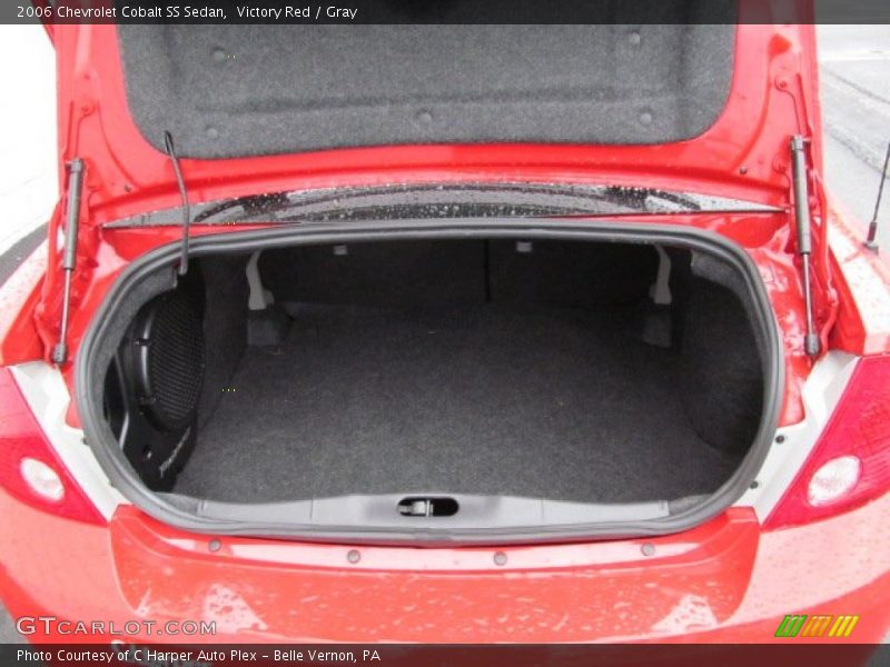 Victory Red / Gray 2006 Chevrolet Cobalt SS Sedan