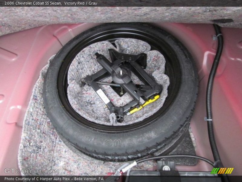 Victory Red / Gray 2006 Chevrolet Cobalt SS Sedan