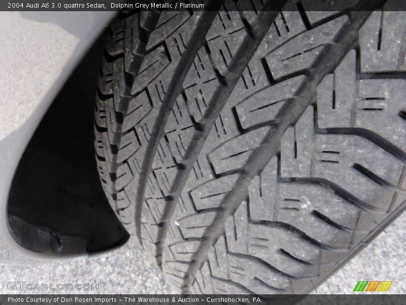 Dolphin Grey Metallic / Platinum 2004 Audi A6 3.0 quattro Sedan