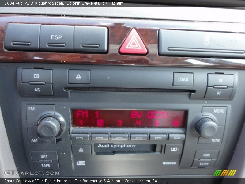 Dolphin Grey Metallic / Platinum 2004 Audi A6 3.0 quattro Sedan