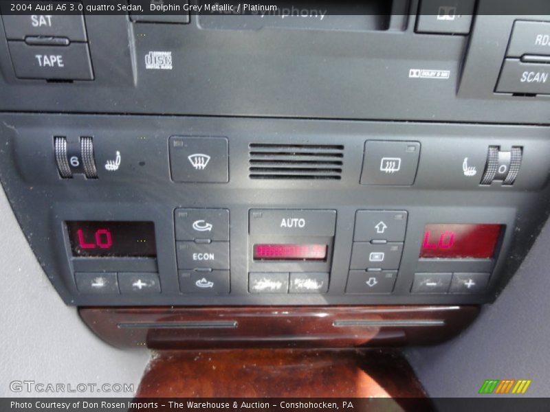 Dolphin Grey Metallic / Platinum 2004 Audi A6 3.0 quattro Sedan