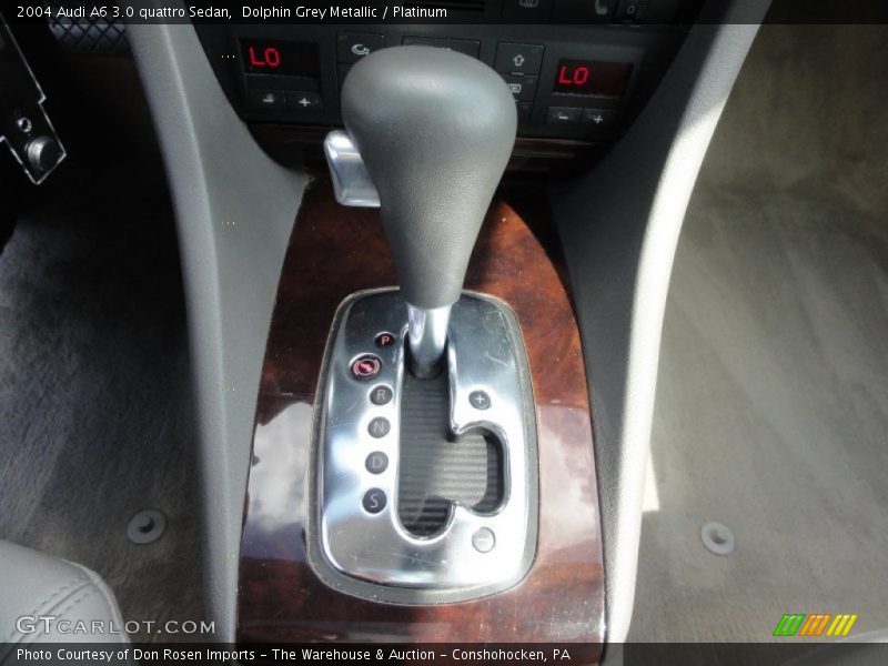 Dolphin Grey Metallic / Platinum 2004 Audi A6 3.0 quattro Sedan