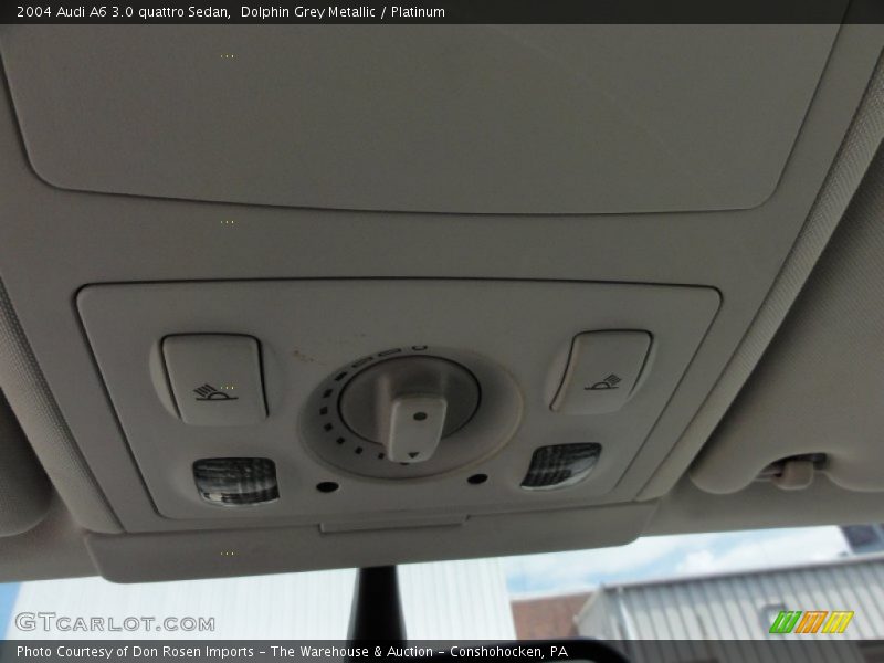 Dolphin Grey Metallic / Platinum 2004 Audi A6 3.0 quattro Sedan