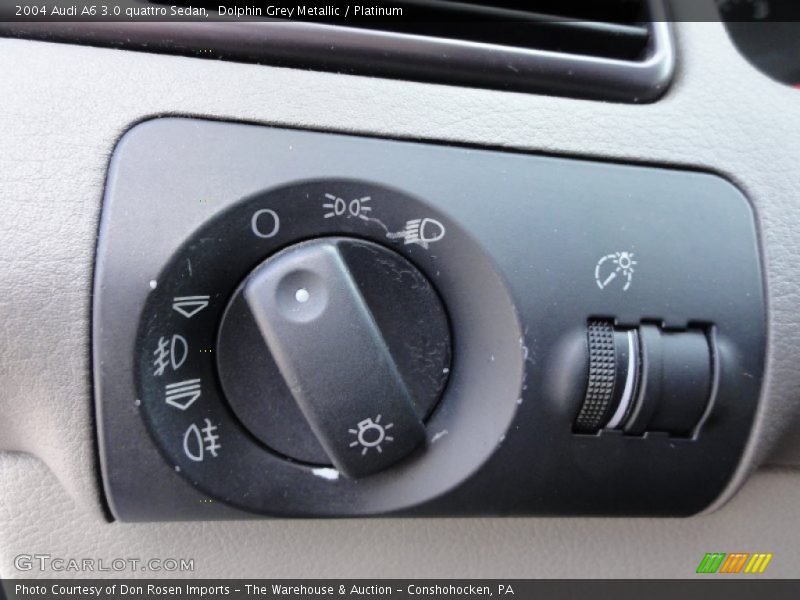 Dolphin Grey Metallic / Platinum 2004 Audi A6 3.0 quattro Sedan