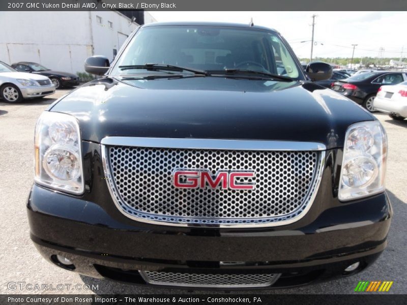 Onyx Black / Ebony Black 2007 GMC Yukon Denali AWD