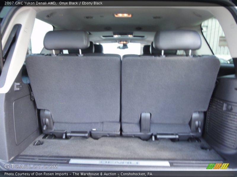 Onyx Black / Ebony Black 2007 GMC Yukon Denali AWD