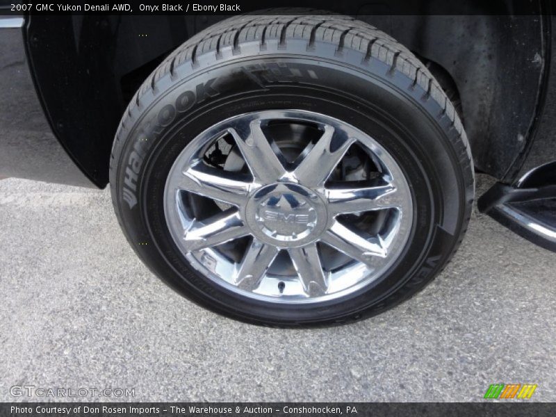 Onyx Black / Ebony Black 2007 GMC Yukon Denali AWD