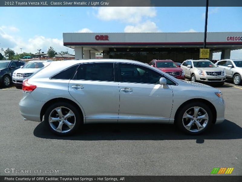 Classic Silver Metallic / Light Gray 2012 Toyota Venza XLE