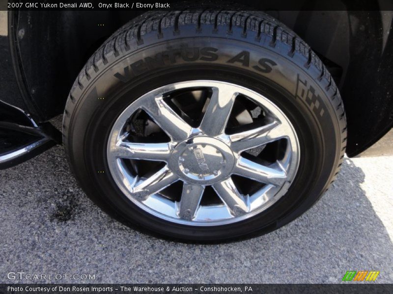 Onyx Black / Ebony Black 2007 GMC Yukon Denali AWD