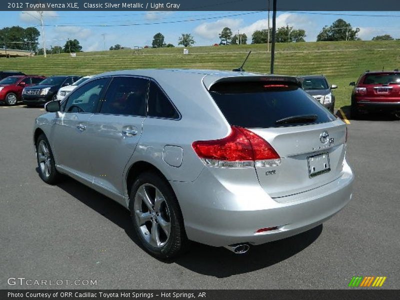 Classic Silver Metallic / Light Gray 2012 Toyota Venza XLE