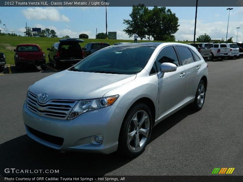 Classic Silver Metallic / Light Gray 2012 Toyota Venza XLE