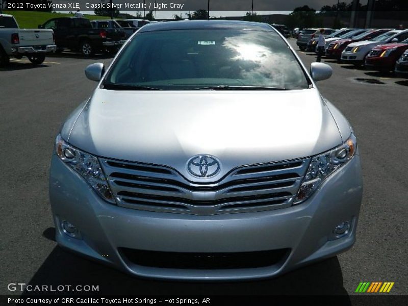 Classic Silver Metallic / Light Gray 2012 Toyota Venza XLE