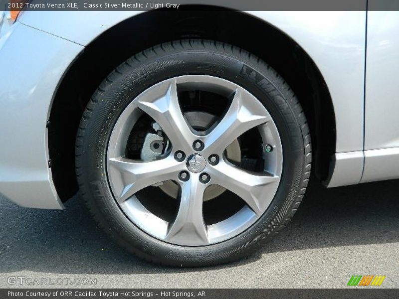 Classic Silver Metallic / Light Gray 2012 Toyota Venza XLE