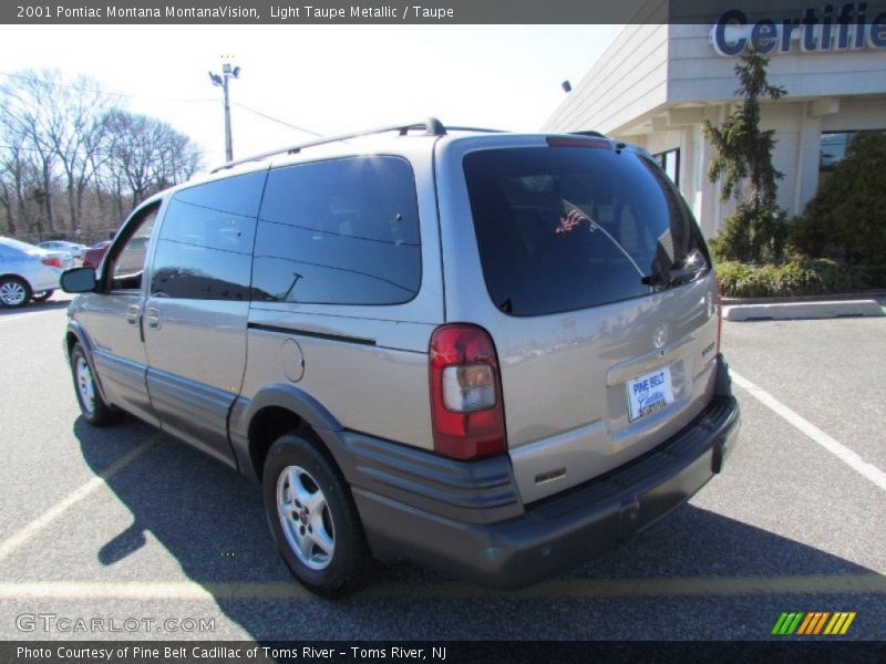 Light Taupe Metallic / Taupe 2001 Pontiac Montana MontanaVision