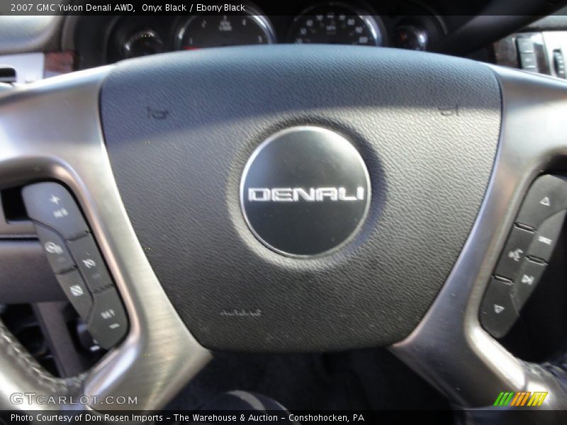 Onyx Black / Ebony Black 2007 GMC Yukon Denali AWD