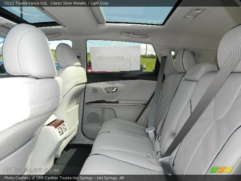 Classic Silver Metallic / Light Gray 2012 Toyota Venza XLE