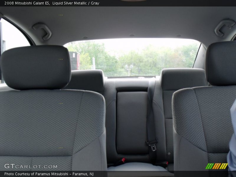 Liquid Silver Metallic / Gray 2008 Mitsubishi Galant ES