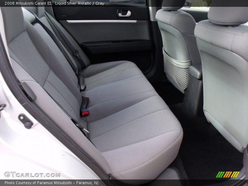 Liquid Silver Metallic / Gray 2008 Mitsubishi Galant ES