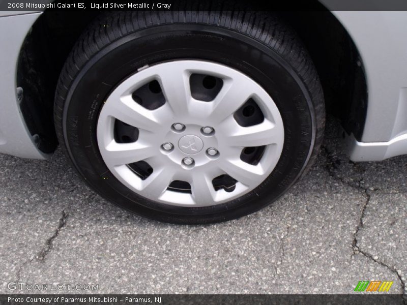 Liquid Silver Metallic / Gray 2008 Mitsubishi Galant ES