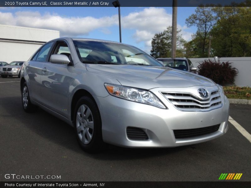 Classic Silver Metallic / Ash Gray 2010 Toyota Camry LE