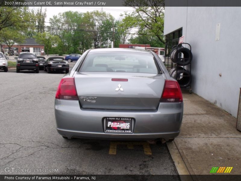 Satin Mesai Gray Pearl / Gray 2007 Mitsubishi Galant DE