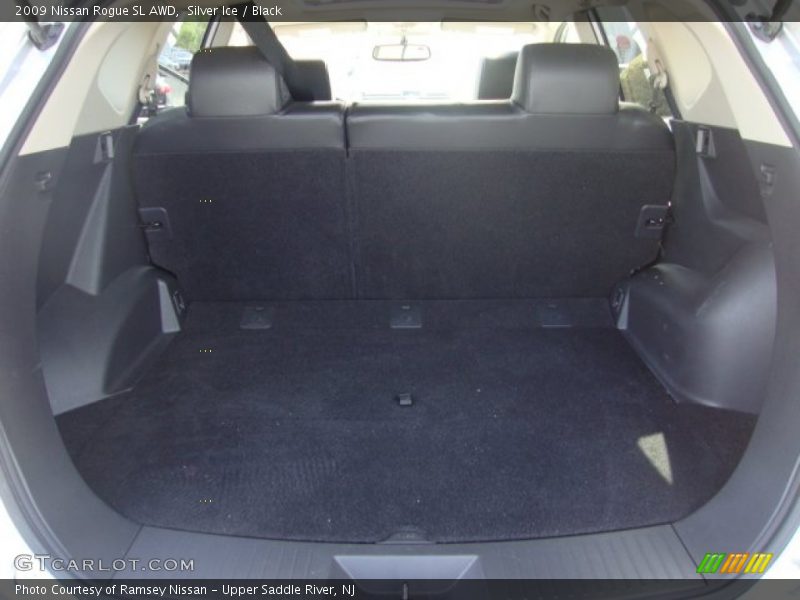 Silver Ice / Black 2009 Nissan Rogue SL AWD