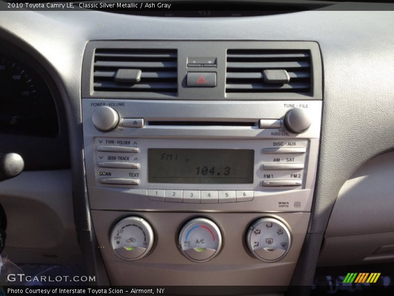 Classic Silver Metallic / Ash Gray 2010 Toyota Camry LE