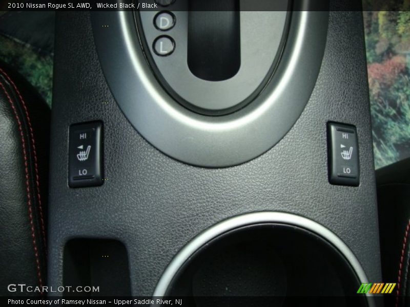 Wicked Black / Black 2010 Nissan Rogue SL AWD