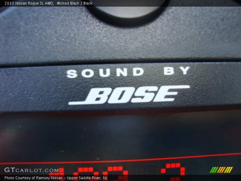 Wicked Black / Black 2010 Nissan Rogue SL AWD
