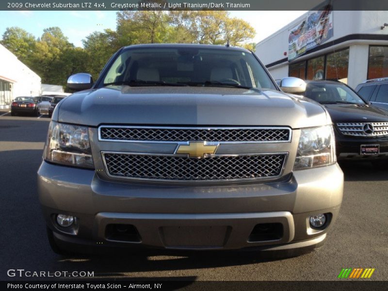 Greystone Metallic / Light Titanium/Dark Titanium 2009 Chevrolet Suburban LTZ 4x4