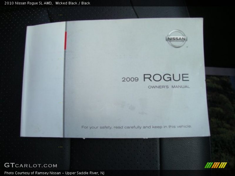 Wicked Black / Black 2010 Nissan Rogue SL AWD