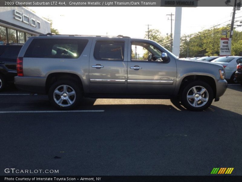 Greystone Metallic / Light Titanium/Dark Titanium 2009 Chevrolet Suburban LTZ 4x4