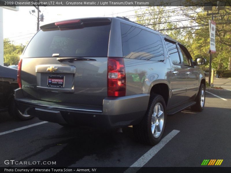 Greystone Metallic / Light Titanium/Dark Titanium 2009 Chevrolet Suburban LTZ 4x4