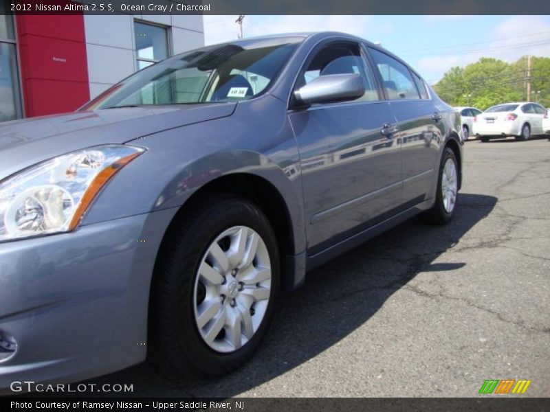 Ocean Gray / Charcoal 2012 Nissan Altima 2.5 S
