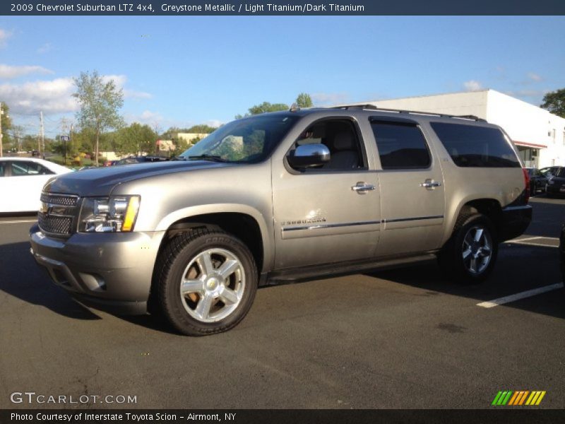 Greystone Metallic / Light Titanium/Dark Titanium 2009 Chevrolet Suburban LTZ 4x4
