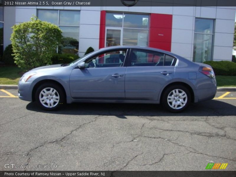 Ocean Gray / Charcoal 2012 Nissan Altima 2.5 S