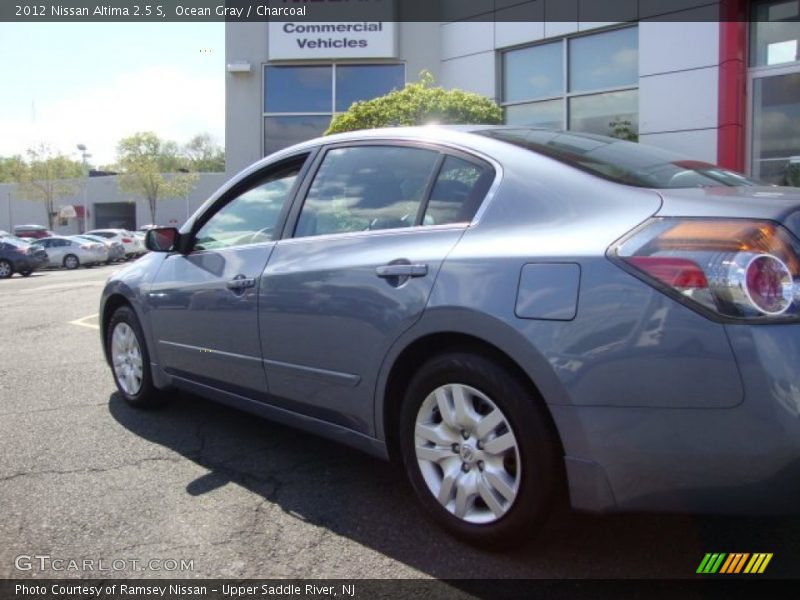 Ocean Gray / Charcoal 2012 Nissan Altima 2.5 S