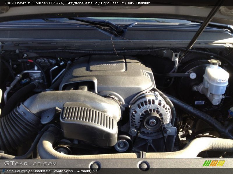 Greystone Metallic / Light Titanium/Dark Titanium 2009 Chevrolet Suburban LTZ 4x4