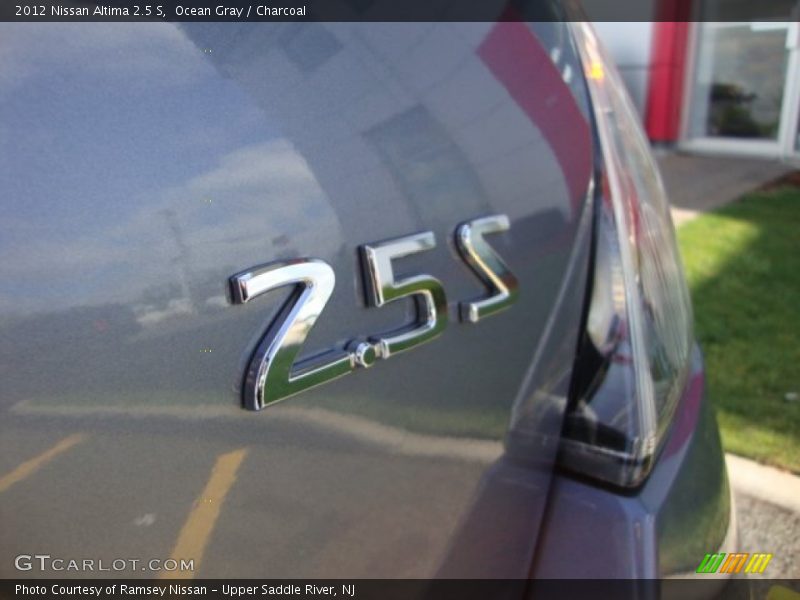 Ocean Gray / Charcoal 2012 Nissan Altima 2.5 S