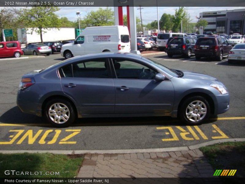 Ocean Gray / Charcoal 2012 Nissan Altima 2.5 S