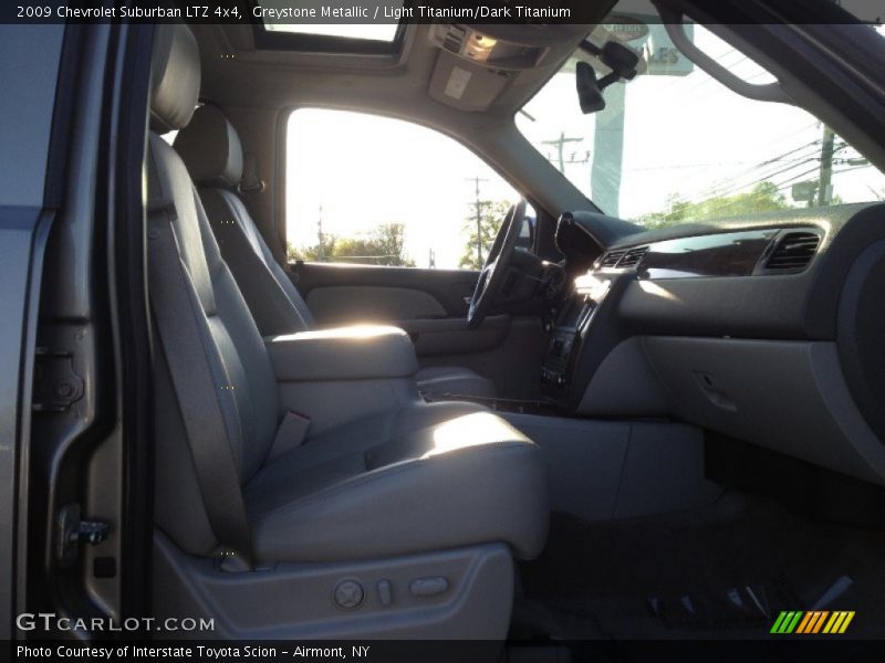 Greystone Metallic / Light Titanium/Dark Titanium 2009 Chevrolet Suburban LTZ 4x4