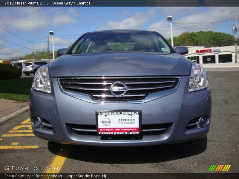 Ocean Gray / Charcoal 2012 Nissan Altima 2.5 S