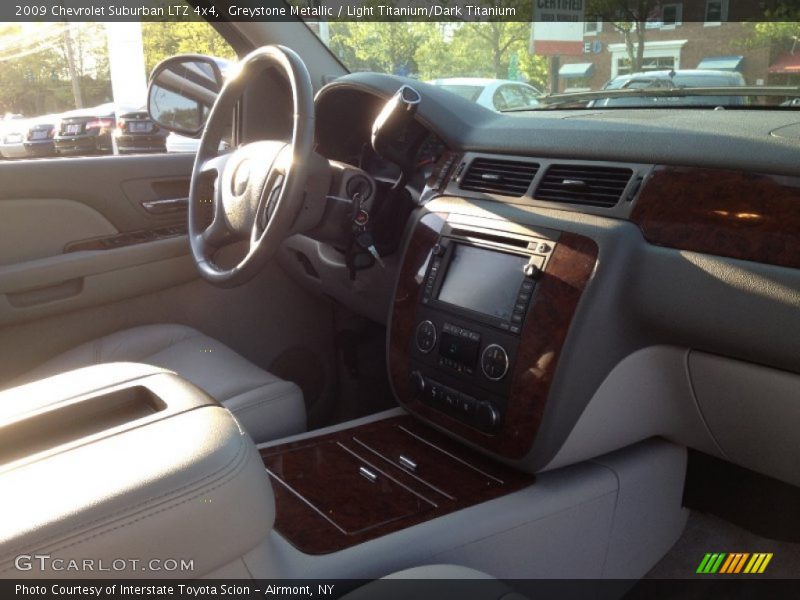 Greystone Metallic / Light Titanium/Dark Titanium 2009 Chevrolet Suburban LTZ 4x4