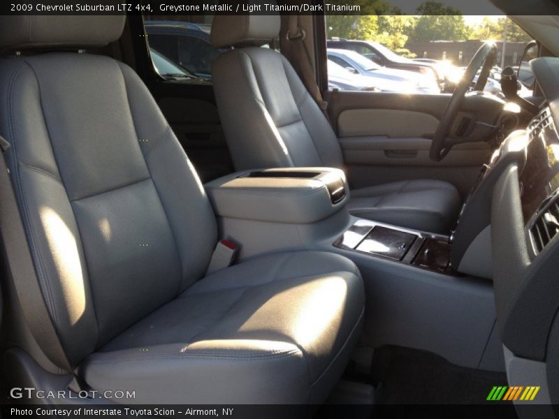 Greystone Metallic / Light Titanium/Dark Titanium 2009 Chevrolet Suburban LTZ 4x4