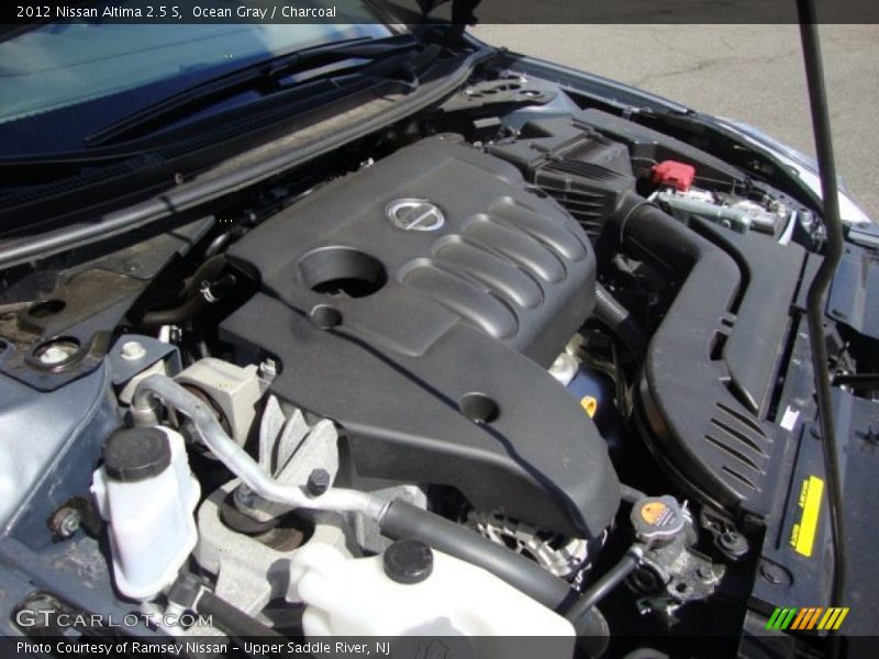Ocean Gray / Charcoal 2012 Nissan Altima 2.5 S