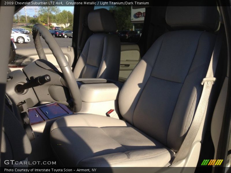 Greystone Metallic / Light Titanium/Dark Titanium 2009 Chevrolet Suburban LTZ 4x4