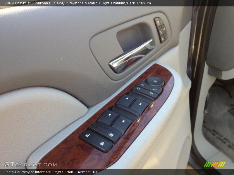 Greystone Metallic / Light Titanium/Dark Titanium 2009 Chevrolet Suburban LTZ 4x4
